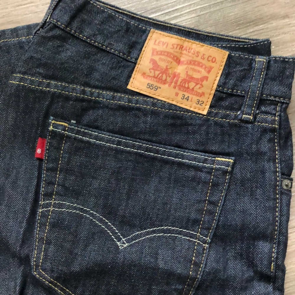 Levi’s 559 stretch relaxed straight fit